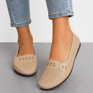 Ariadna | Mocasines cómodos con detalles trenzados