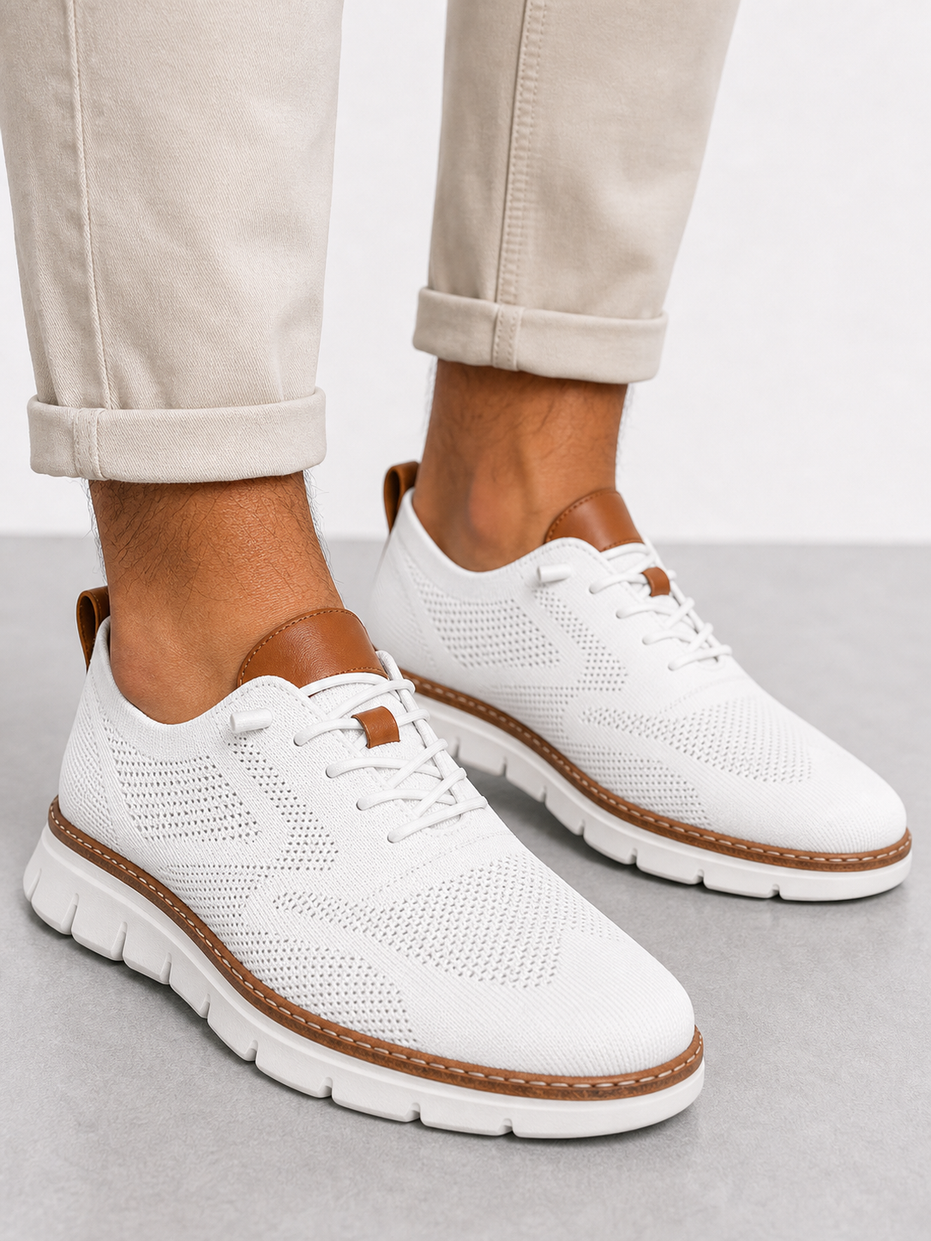 Fabrizio | Zapatillas de hombre de punto knit transpirable
