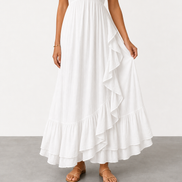 Fabiola | Vestido boho con volantes