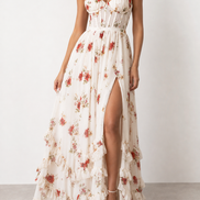 Carlota | Vestido floral romántico