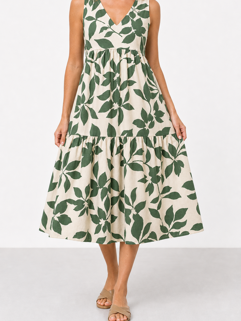 Serafina | Vestido midi de verano elegante