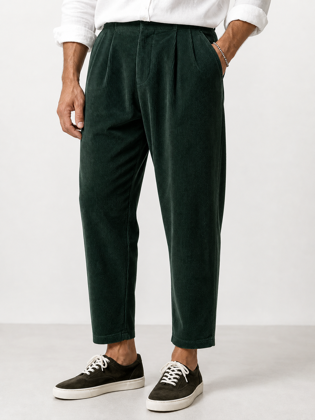 Máximo | Pantalones elegantes de pana