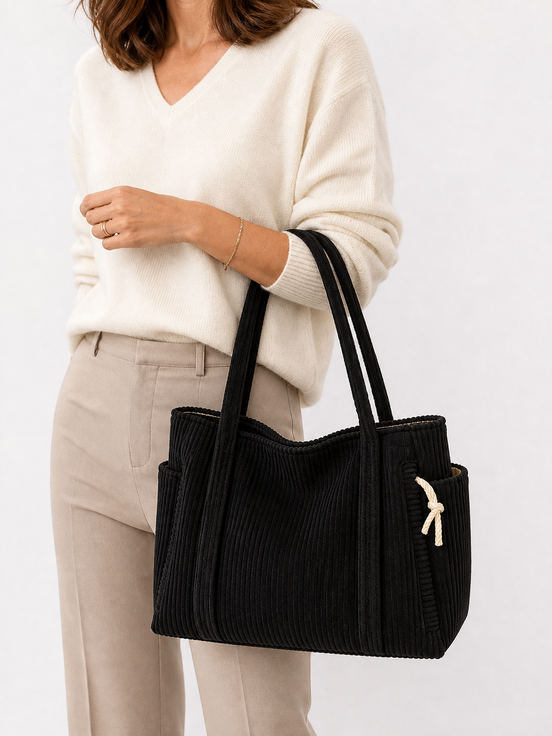 Lorena | Bolso de hombro de pana
