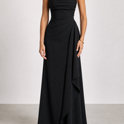 Mónica | Vestido largo de lujo sin tirantes