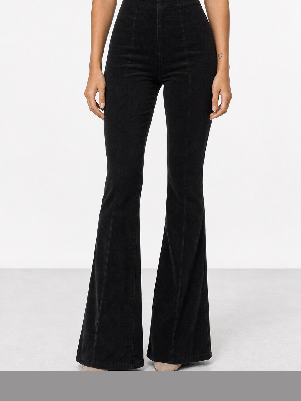 Fernanda | Pantalones acampanados de tiro alto