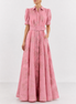 Aria | Vestido con mangas cortas abullonadas