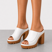 Silvia | Sandalias de tacón con plataforma