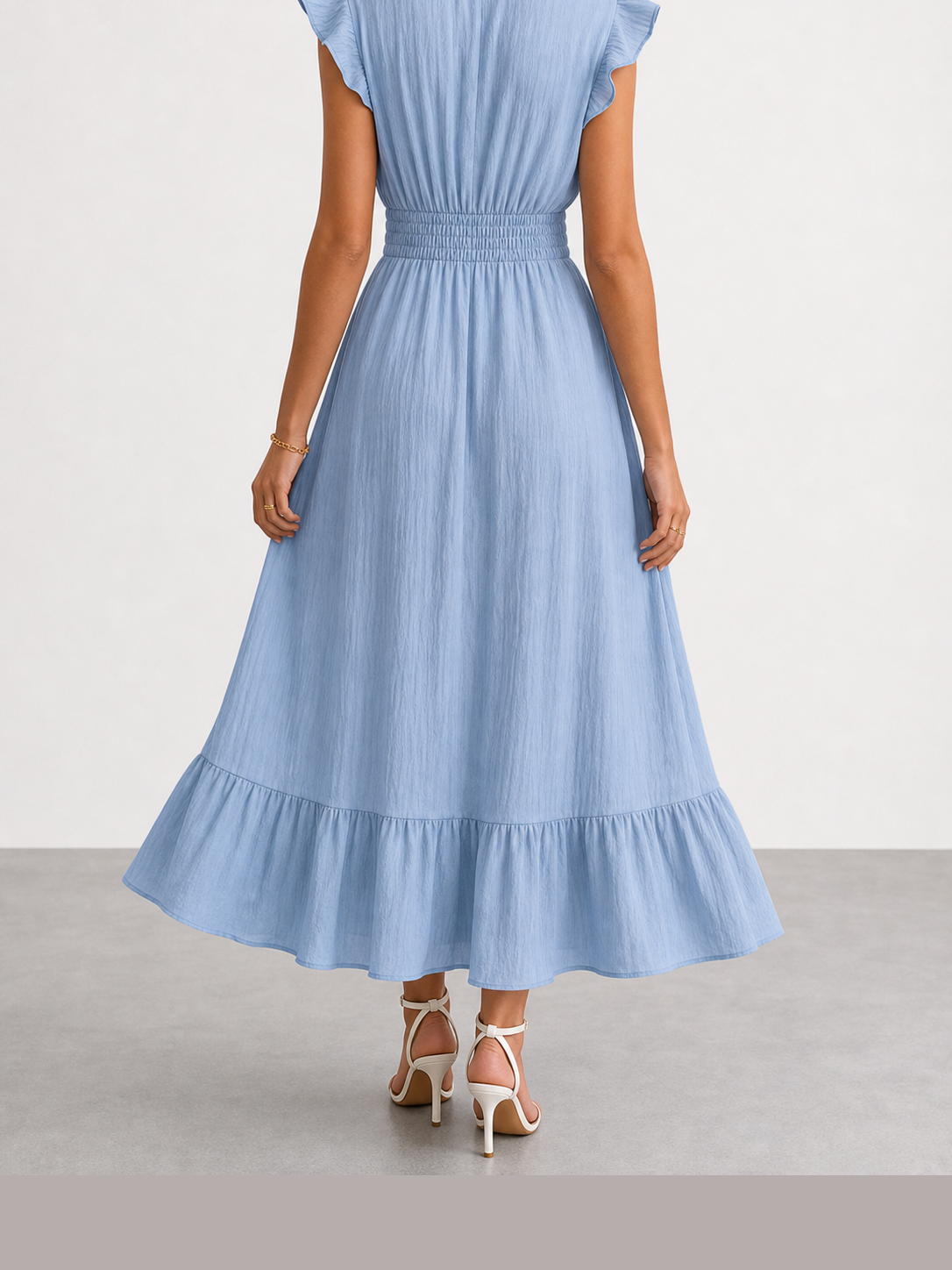 Clara | Vestido midi fluido elegante