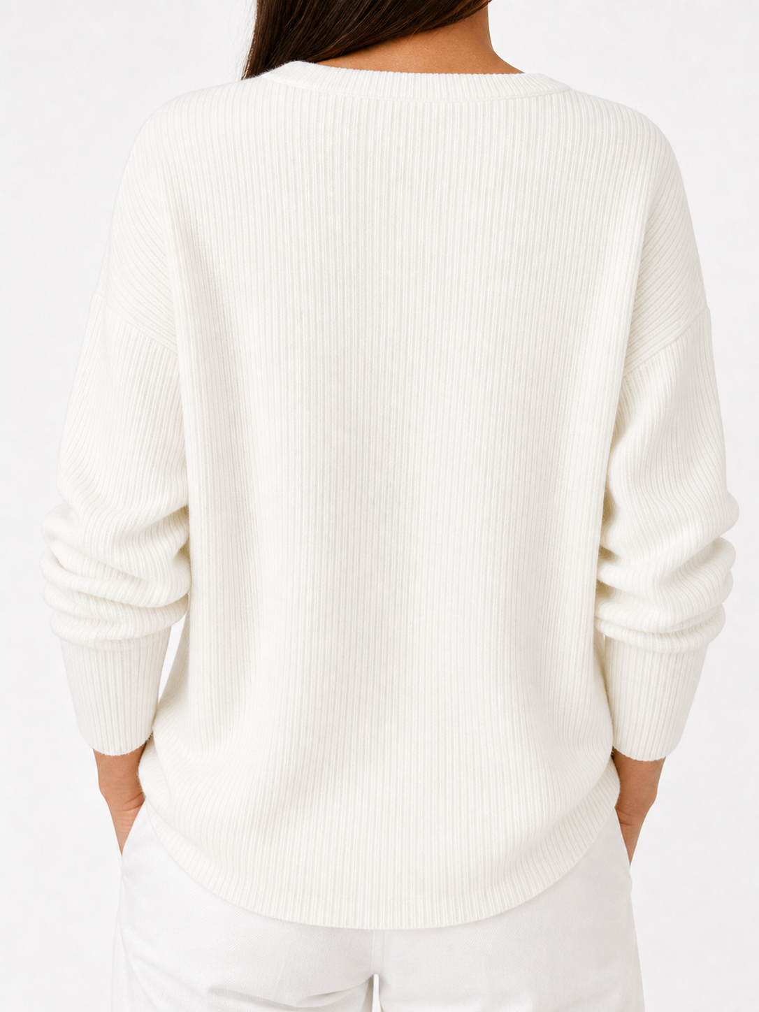 Vera | Jersey elegante con escote de botones