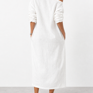 Rosalía | Vestido midi de un hombro