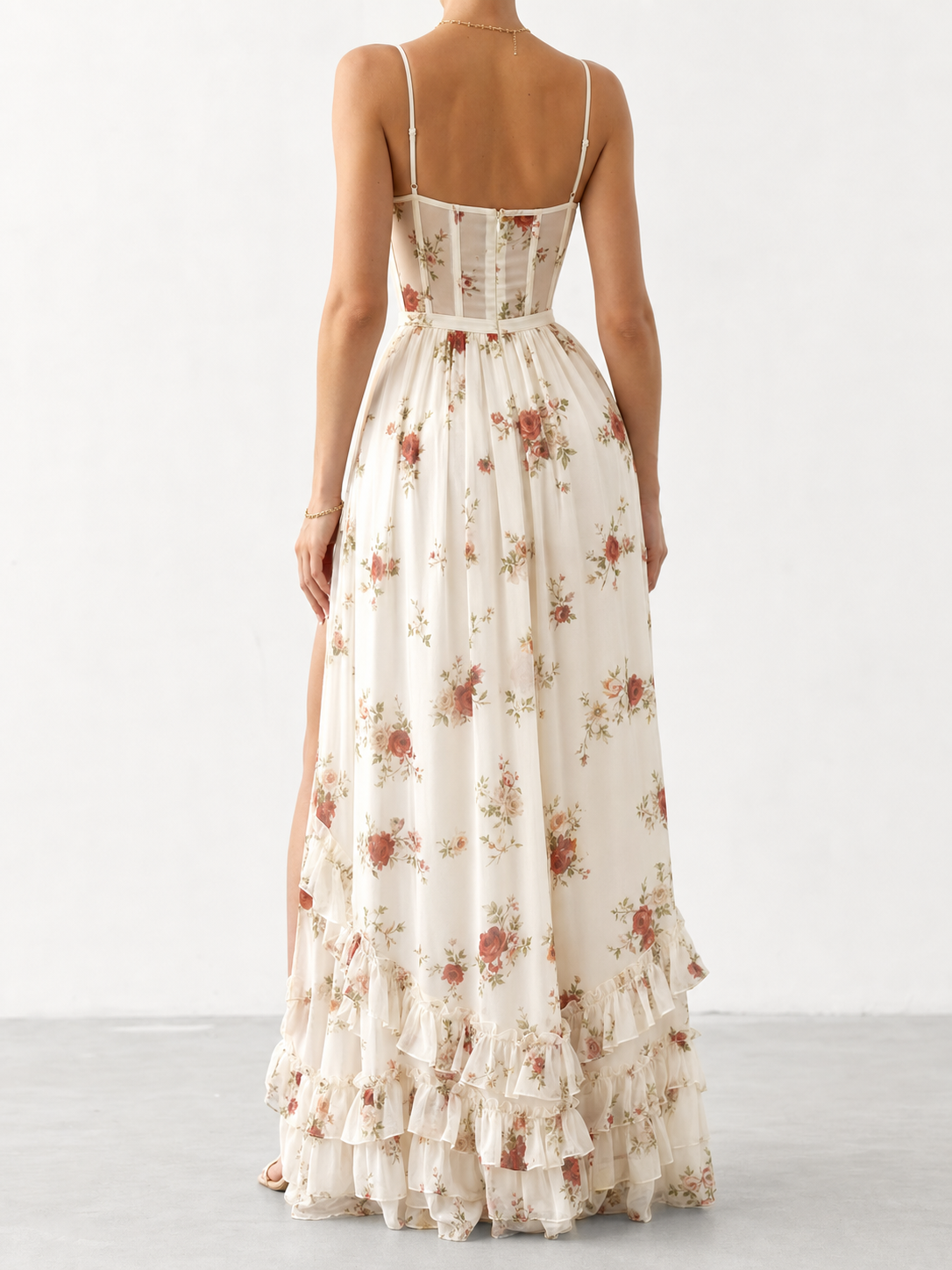 Carlota | Vestido floral romántico