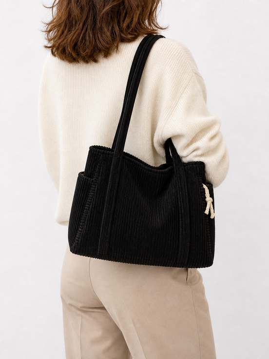 Lorena | Bolso de hombro de pana