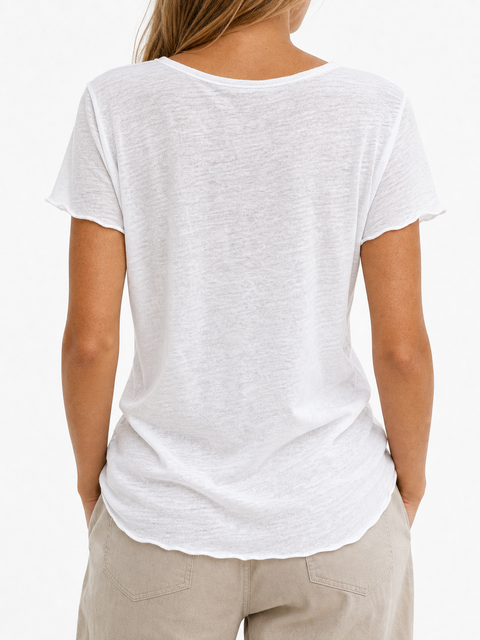 Tamara | Camiseta de algodón orgánico suave