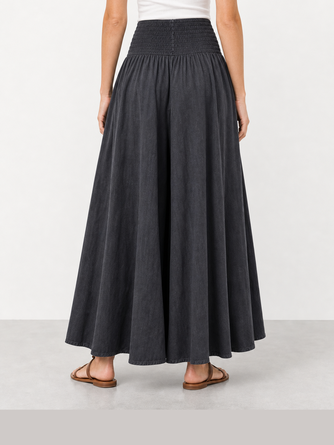 Mara | Falda pantalón de cintura elástica