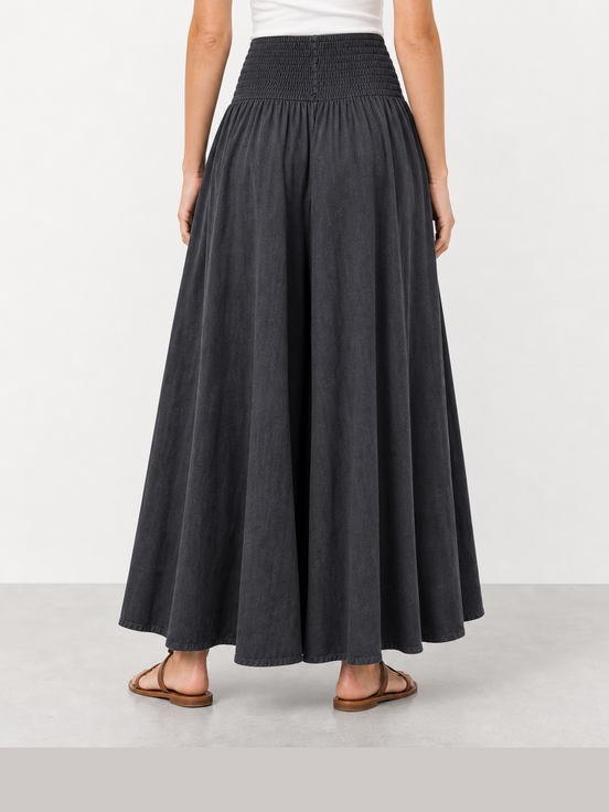 Mara | Falda pantalón de cintura elástica