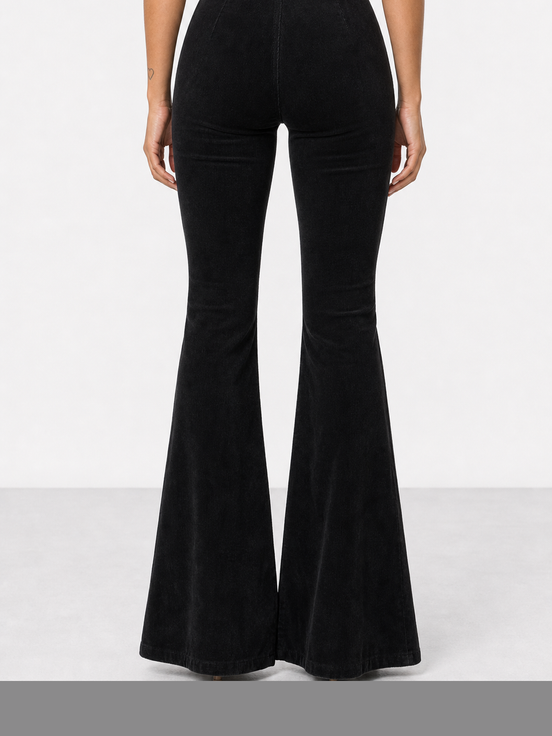 Fernanda | Pantalones acampanados de tiro alto