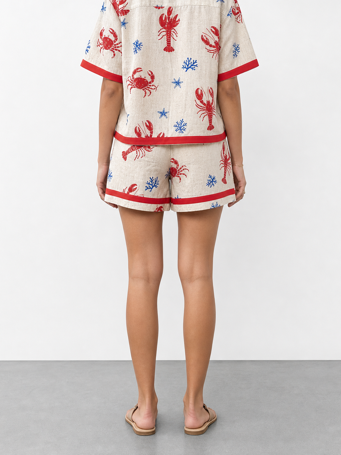 Romina | Conjunto estampado de dos piezas