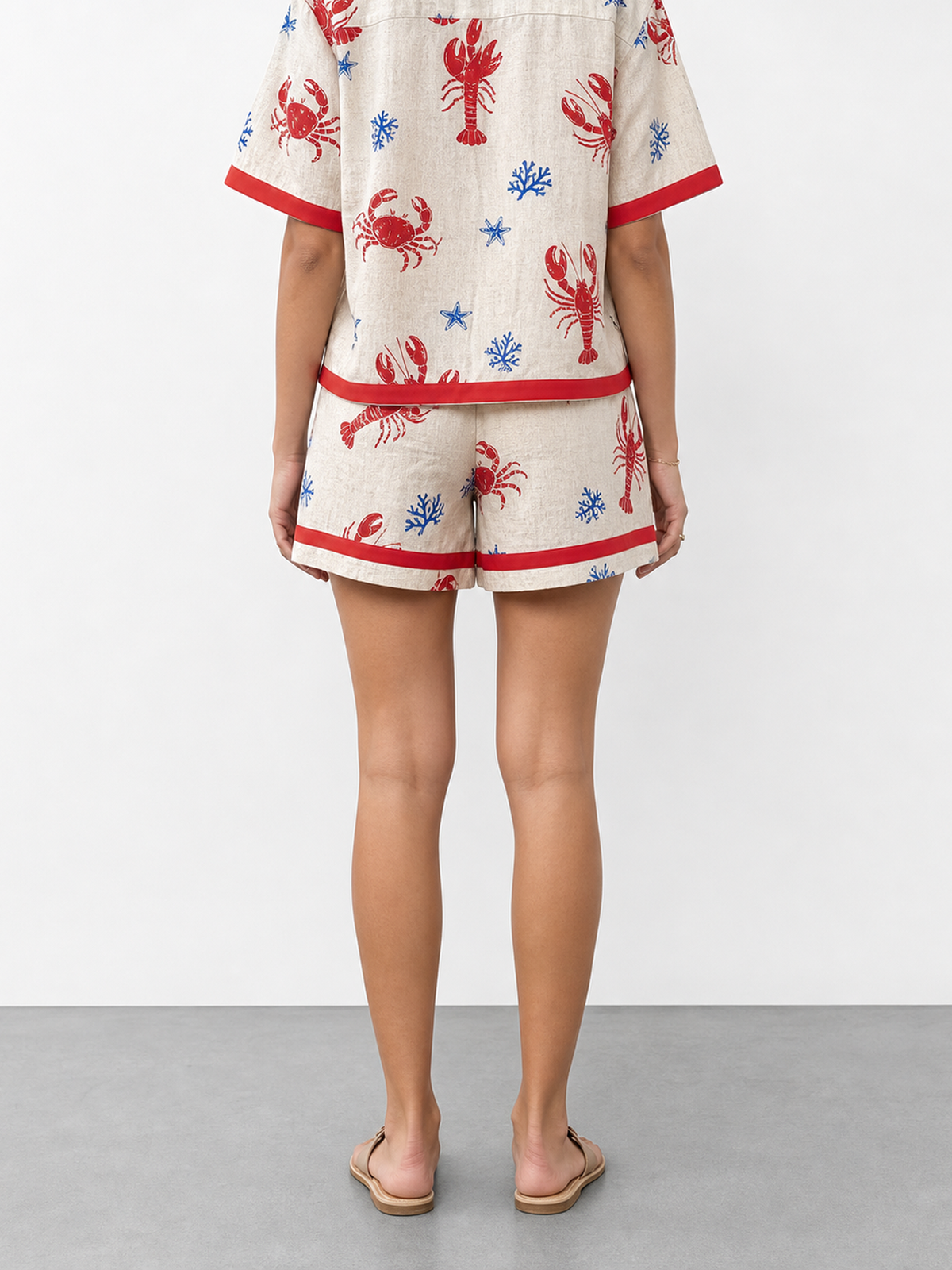 Romina | Conjunto estampado de dos piezas