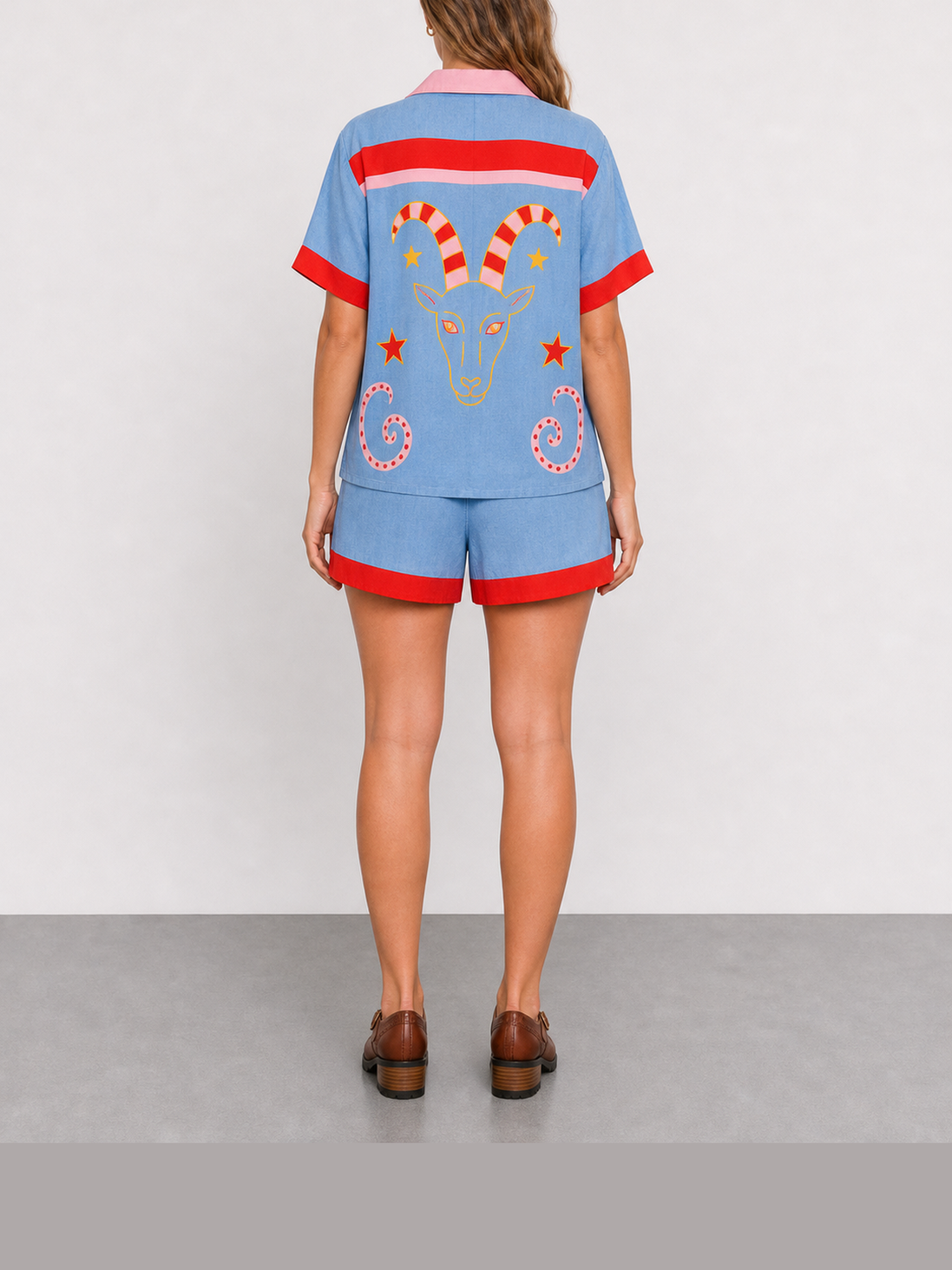 Julieta | Conjunto estampado de dos piezas
