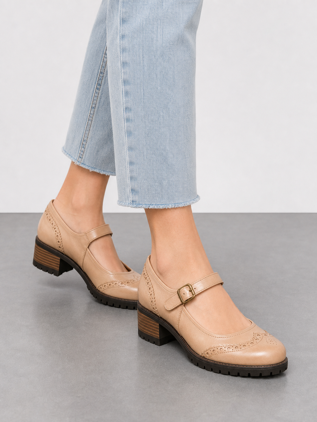 Daniela | Zapatos de salón vintage con correa