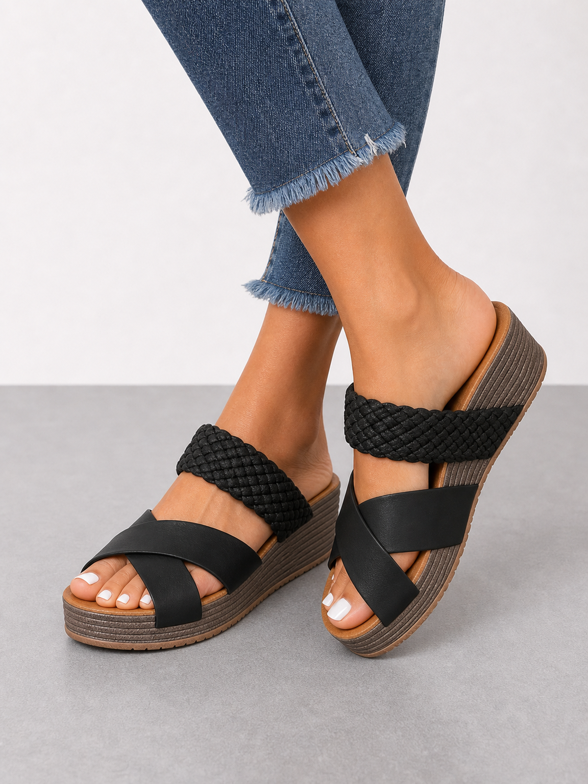 Verónica | Sandalias cómodas de cuña