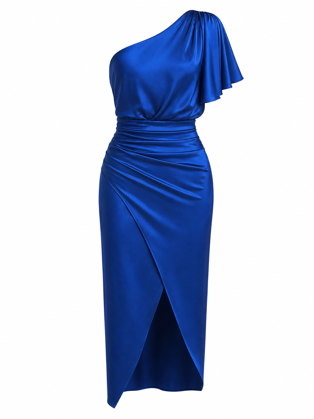 Tamara | Elegante vestido midi de satén