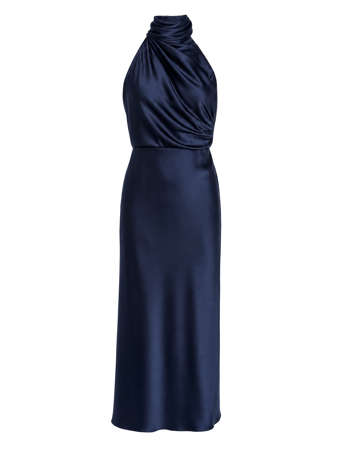 Violeta | Vestido midi de cuello halter