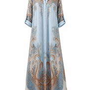 Serena | Vestido camisero mediterráneo