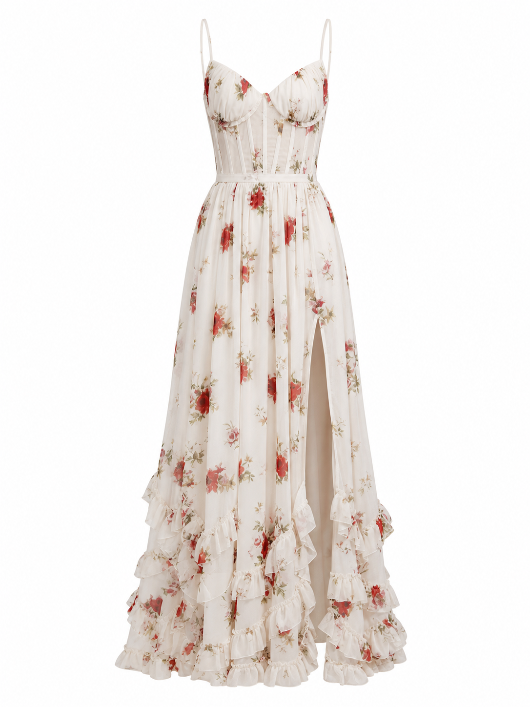 Carlota | Vestido floral romántico