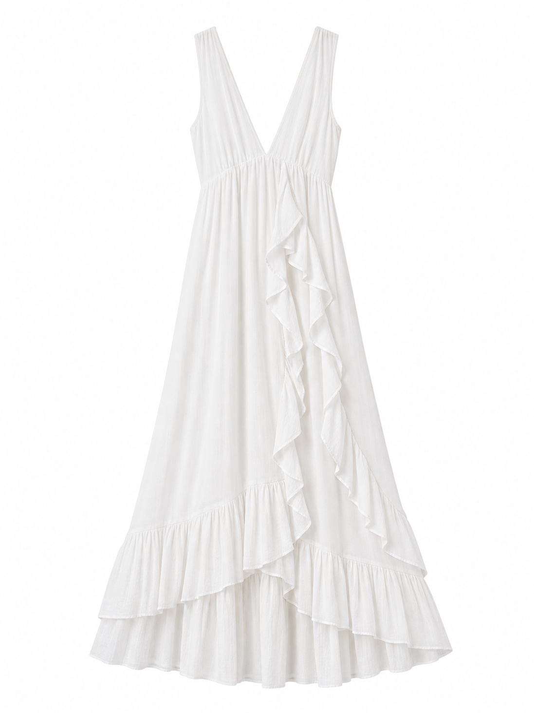 Fabiola | Vestido boho con volantes