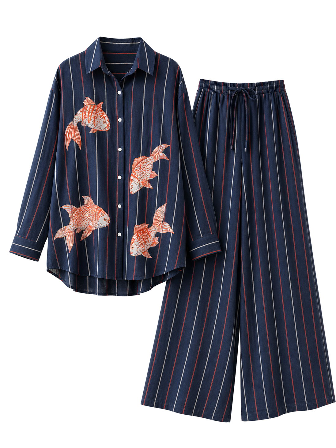 Flavia | Conjunto estampado de dos piezas