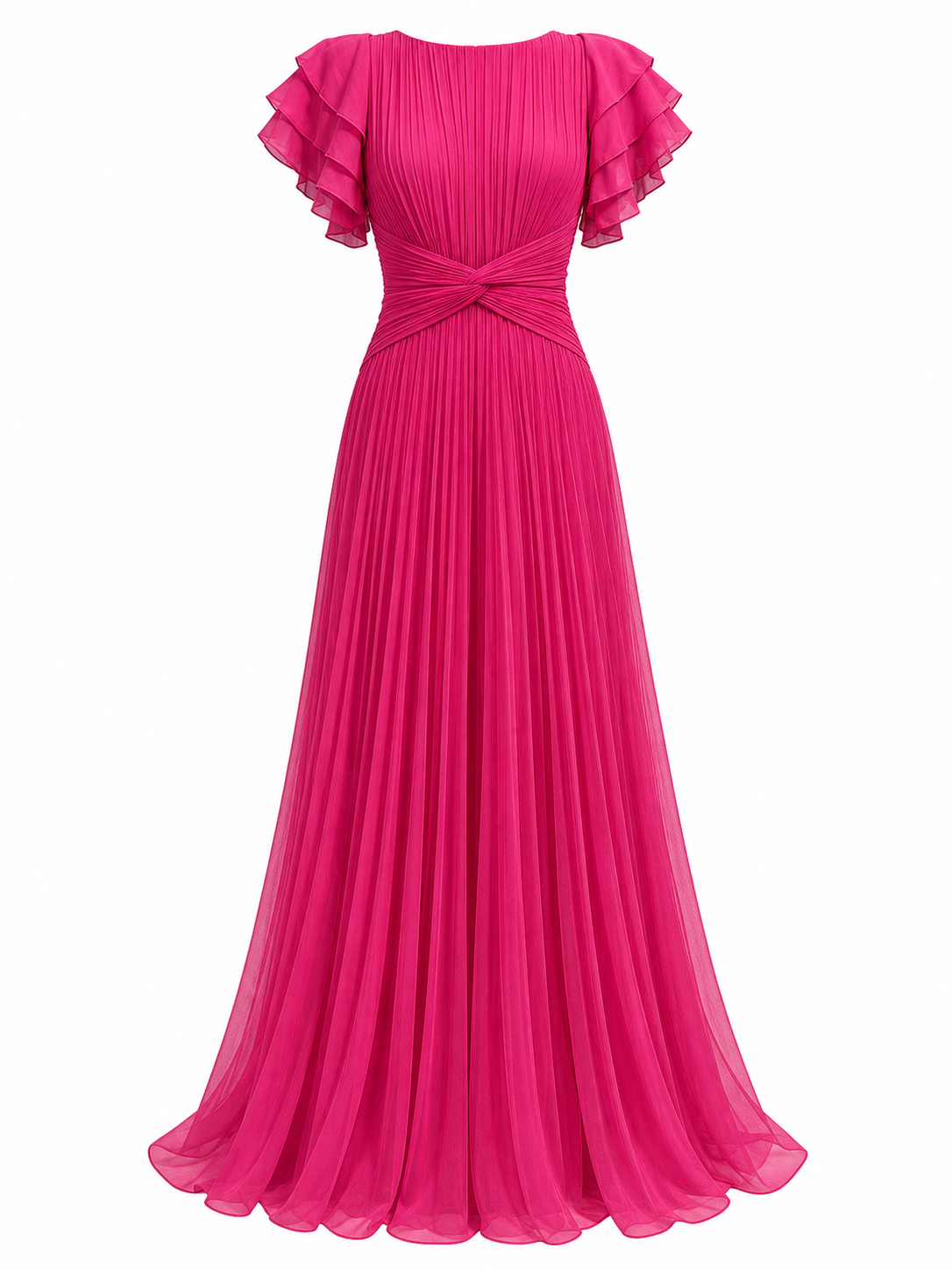 Águeda | Vestido de fiesta plisado