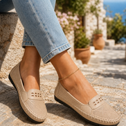 Ariadna | Mocasines cómodos con detalles trenzados