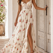 Carlota | Vestido floral romántico