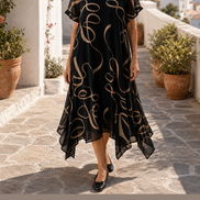 Eleonora | Vestido largo estampado