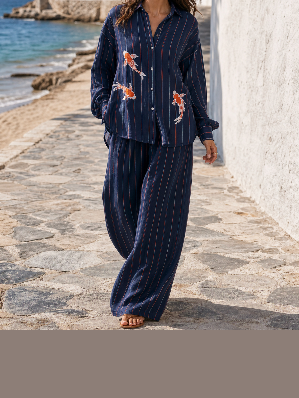 Flavia | Conjunto estampado de dos piezas
