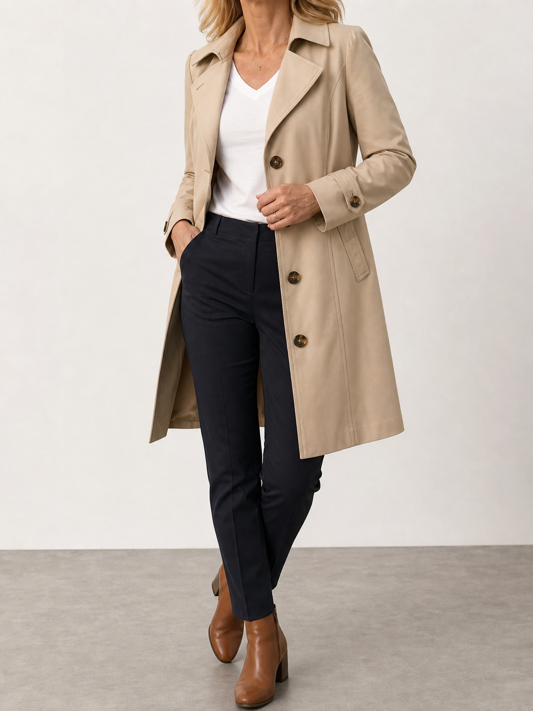 Camila | Abrigo vintage elegante