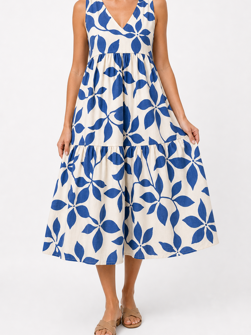 Serafina | Vestido midi de verano elegante