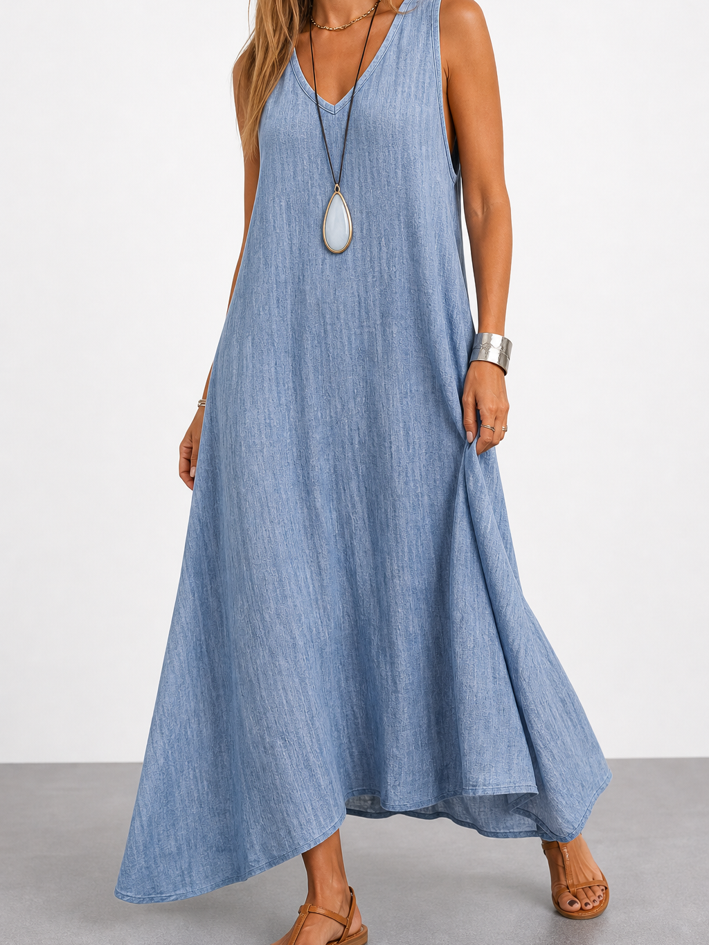 Noemí | Vestido largo cómodo y elegante