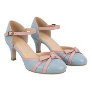 Sara | Sandalias de tacón cómodas de estilo vintage