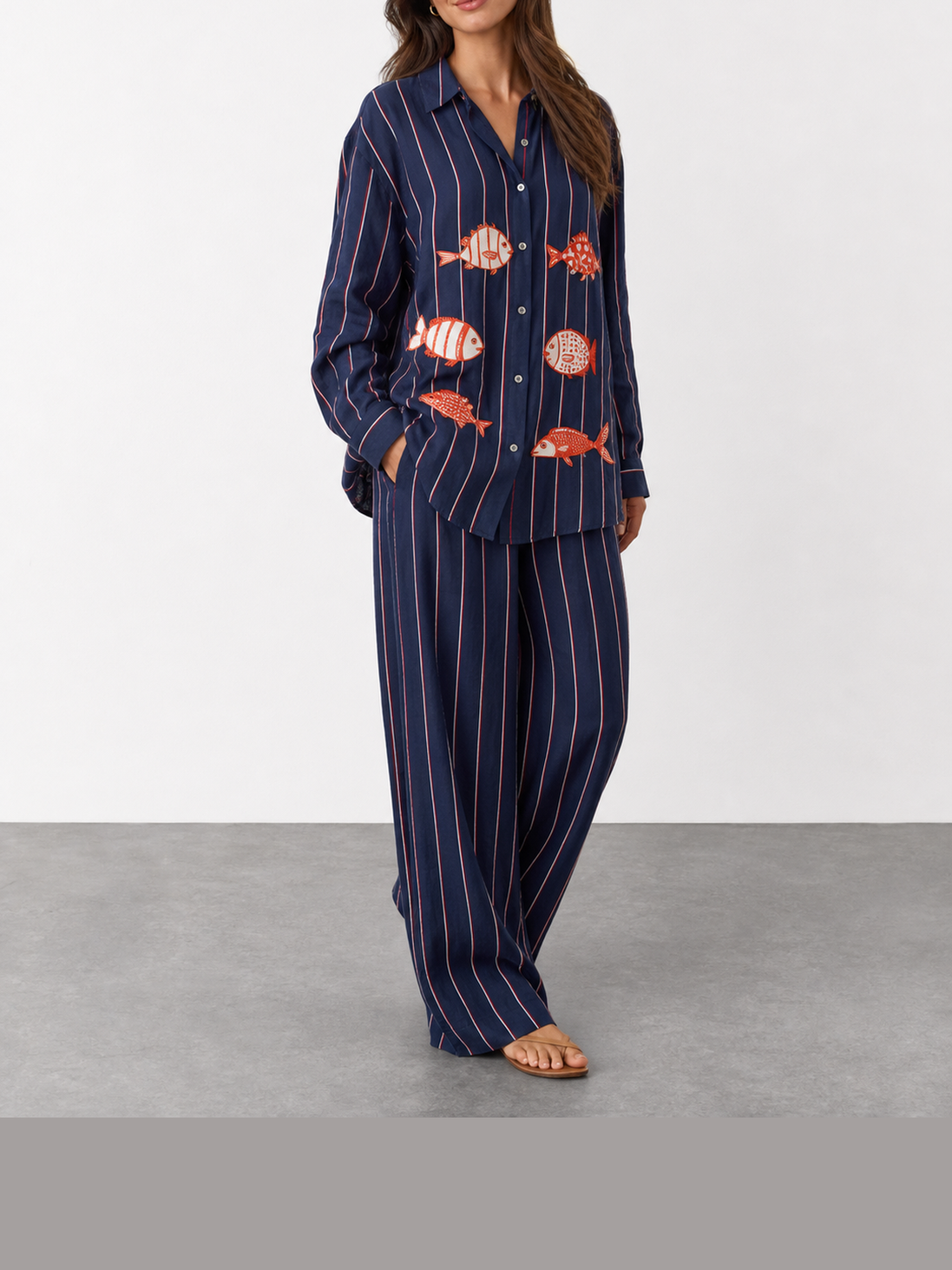 Flavia | Conjunto estampado de dos piezas