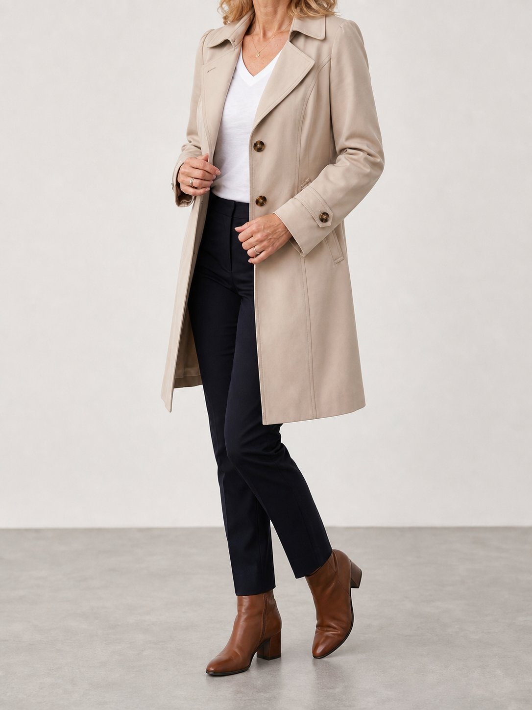 Camila | Abrigo vintage elegante