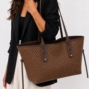 Sara | Bolso tote trenzado elegante