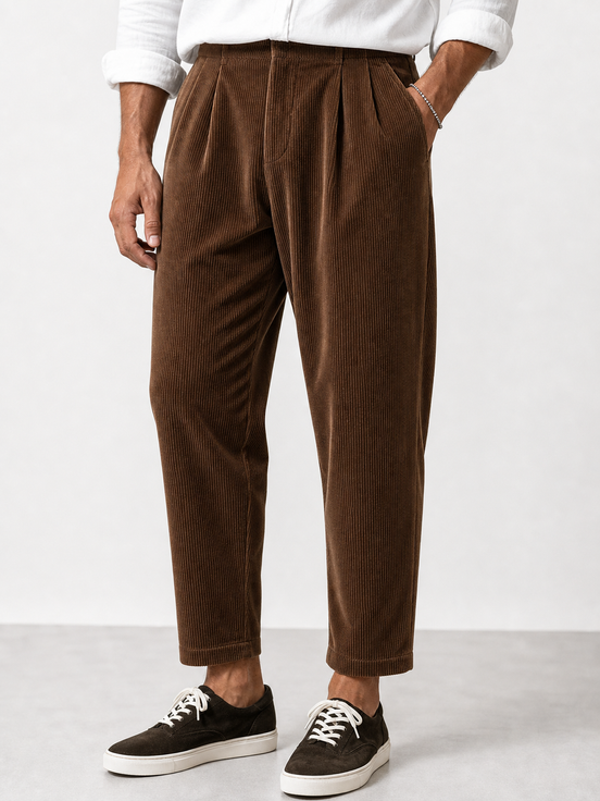 Máximo | Pantalones elegantes de pana