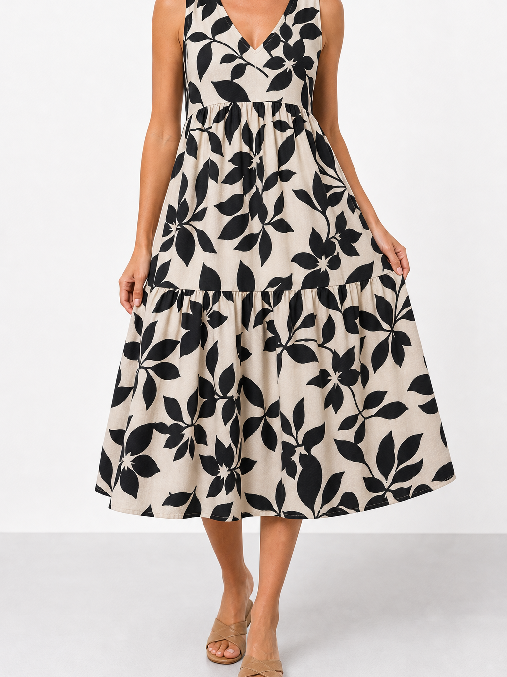 Serafina | Vestido midi de verano elegante