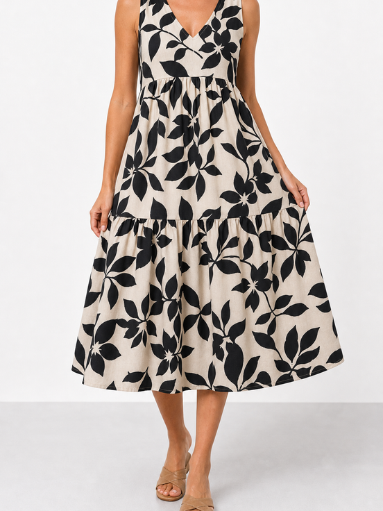 Serafina | Vestido midi de verano elegante