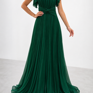 Águeda | Vestido de fiesta plisado
