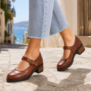 Daniela | Zapatos de salón vintage con correa