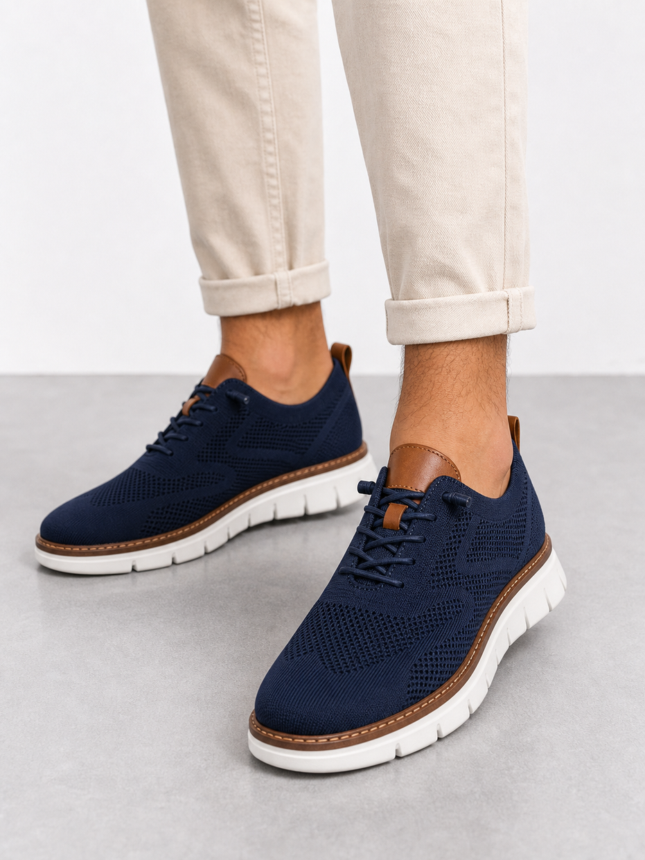 Fabrizio | Zapatillas de hombre de punto knit transpirable