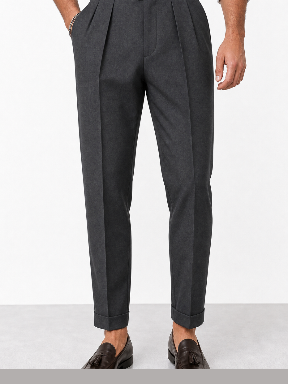 Eduardo | Pantalones elegantes de tiro alto